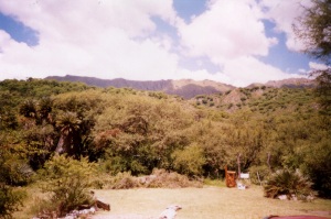 Vista desde el Dojo del Cerro Uritorco